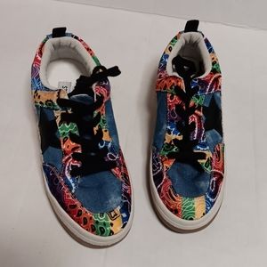 STEVE MADDEN JGoody print glitter sneakers, 4